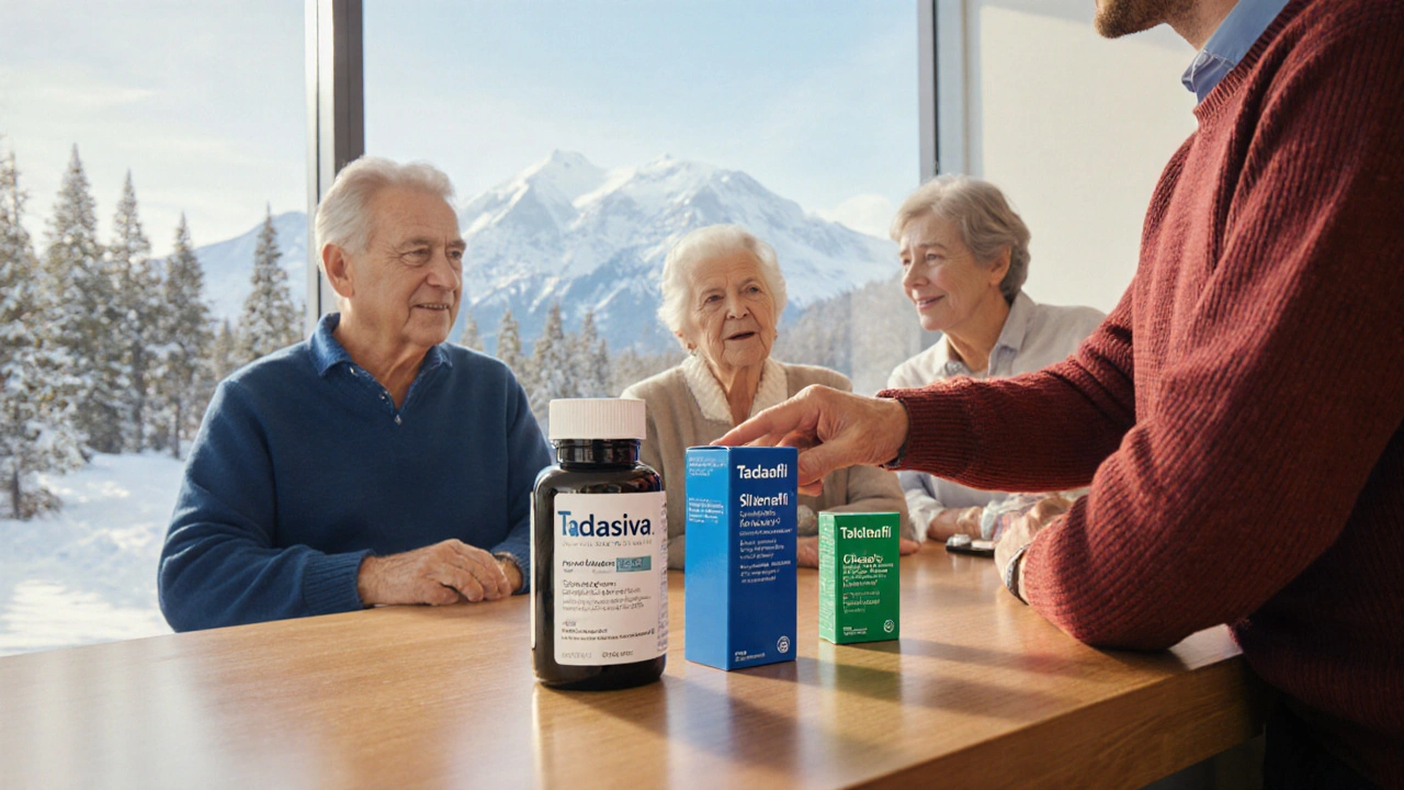 Tadasiva vs Other ED Meds: Sildenafil & Tadalafil Comparison