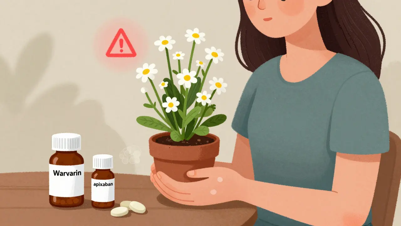 Feverfew and Anticoagulants: Understanding the Bleeding Risk