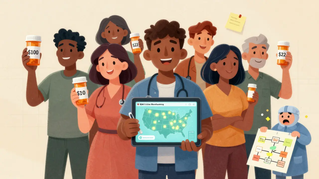 Patients celebrating price drops as FDA map glows with U.S. manufacturing sites