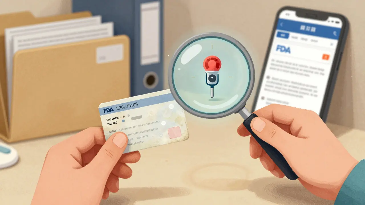 Tracking Lot Numbers and Recalls: What Patients Should Do Now