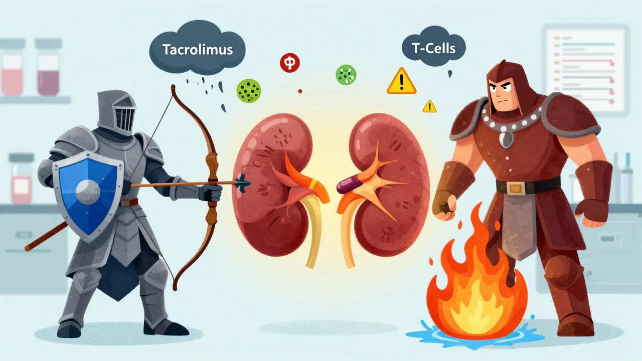 Transplant Immunosuppression: How Tacrolimus, Mycophenolate, and Steroids Work Together After Kidney Transplant