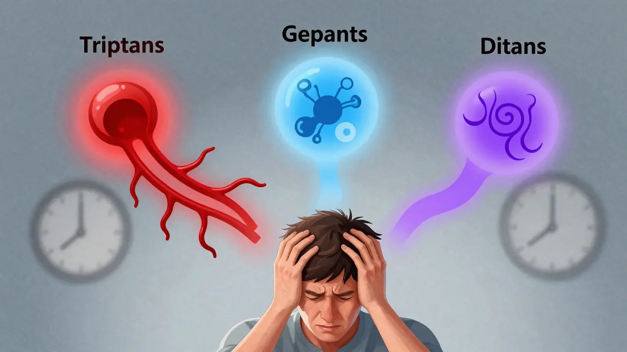 Migraine Medications: Triptans, Gepants, and Ditans Safety Compared