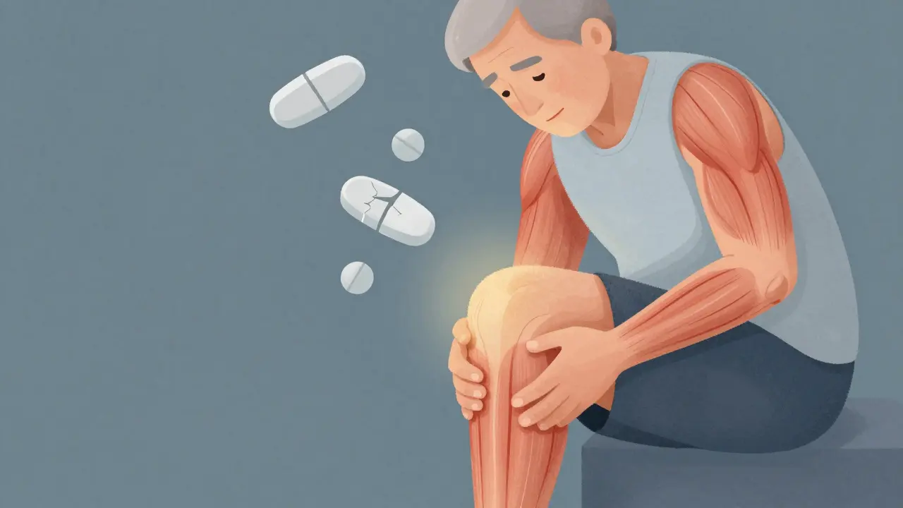 Patient experiencing muscle tenderness from drug interaction