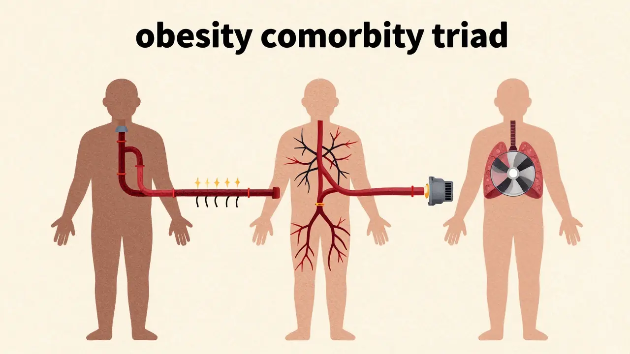Obesity Comorbidities: Diabetes, Heart Disease, and Sleep Apnea